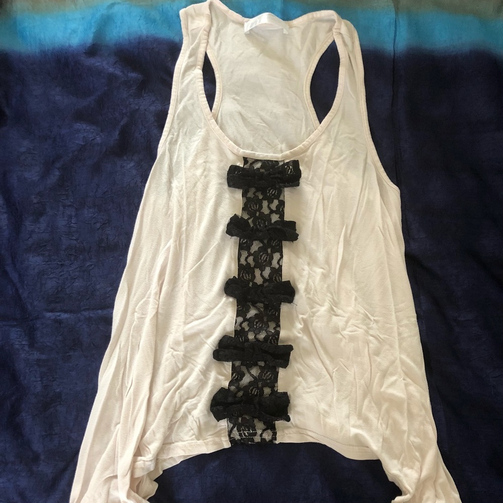 🌸Waterfall Side Bow Top
